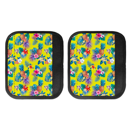 Lime Hawaiian Pineapple Pattern Print Handle Covers