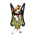 Lime Hawaiian Pineapple Pattern Print Pet Carrier Backpack