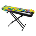 Lime Hawaiian Pineapple Pattern Print Piano Keyboard Cover