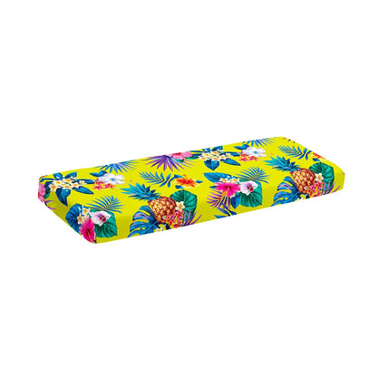Lime Hawaiian Pineapple Pattern Print Piano Keyboard Cover