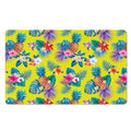 Lime Hawaiian Pineapple Pattern Print Polyester Doormat