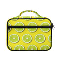 Lime Slices Pattern Print Briefcase Bible Bag