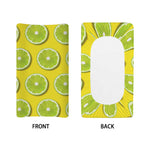 Lime Slices Pattern Print Changing Pad Cover
