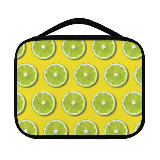 Lime Slices Pattern Print Classic Bible Case