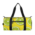 Lime Slices Pattern Print Gym Bag