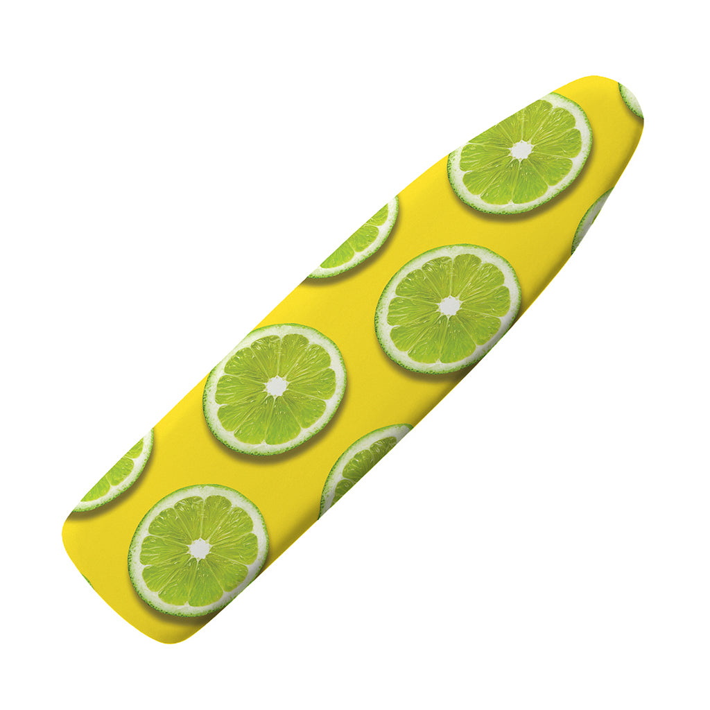 Lime Slices Pattern Print Ironing Board Cover