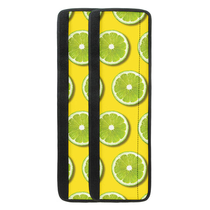 Lime Slices Pattern Print Refrigerator Handle Covers