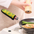 Lime Slices Pattern Print Skillet Handle Cover