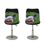 Lion Joker Print Bar Stool Covers
