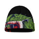 Lion Joker Print Beanie