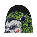 Lion Joker Print Beanie