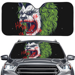 Lion Joker Print Car Windshield Sun Shade