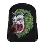 Lion Joker Print Casual Backpack