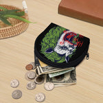 Lion Joker Print Coin Purse