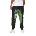 Lion Joker Print Cotton Pants