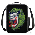 Lion Joker Print Crossbody Lunch Bag