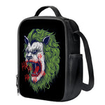 Lion Joker Print Crossbody Lunch Bag