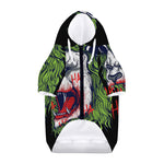 Lion Joker Print Dog Zip Up Hoodie