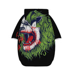 Lion Joker Print Dog Zip Up Hoodie