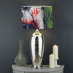 Lion Joker Print Drum Lamp Shade