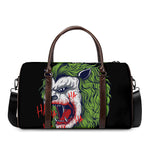 Lion Joker Print Duffle Bag