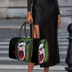 Lion Joker Print Duffle Bag