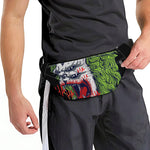 Lion Joker Print Fanny Pack