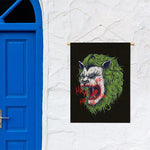 Lion Joker Print Garden Flag