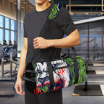 Lion Joker Print Gym Bag
