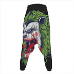 Lion Joker Print Hammer Pants