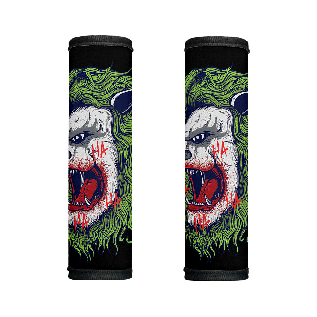 Lion Joker Print Handle Covers