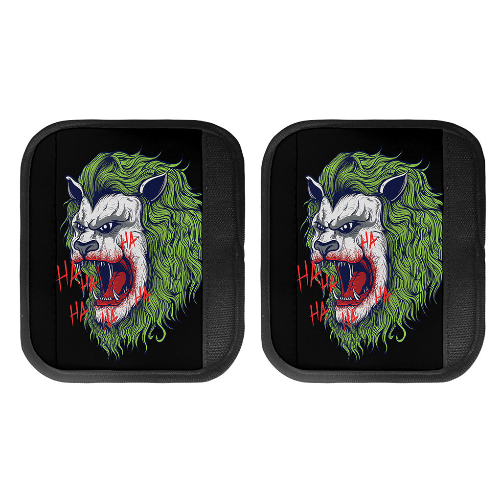 Lion Joker Print Handle Covers