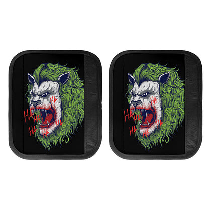 Lion Joker Print Handle Covers