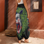 Lion Joker Print Harem Pants