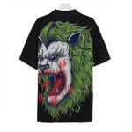 Lion Joker Print Hawaiian Shirt