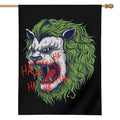 Lion Joker Print House Flag
