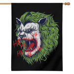 Lion Joker Print House Flag