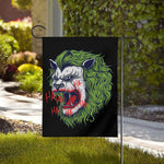 Lion Joker Print House Flag