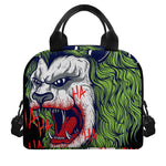 Lion Joker Print Insulated Lunch Bag