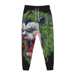 Lion Joker Print Jogger Pants