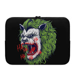 Lion Joker Print Laptop Sleeve