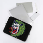 Lion Joker Print Laptop Sleeve
