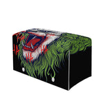 Lion Joker Print Leather Tissue Box Cover