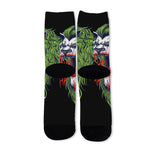 Lion Joker Print Long Socks