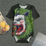 Lion Joker Print Men's Bodysuit