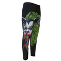 Lion Joker Print Men's Compression Pants