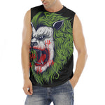 Lion Joker Print Men's Fitness Tank Top