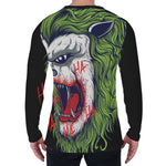 Lion Joker Print Men's Long Sleeve T-Shirt