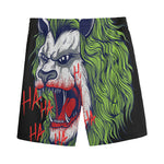 Lion Joker Print Men's Sports Shorts