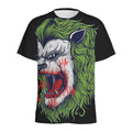 Lion Joker Print Men's Athletic T-Shirt